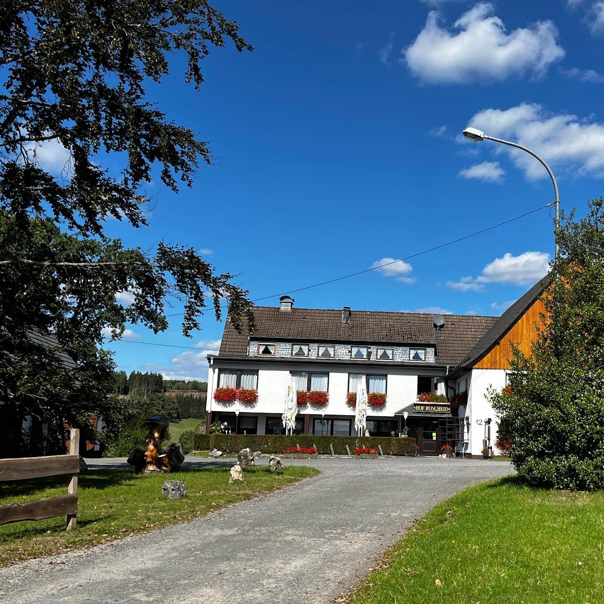 Restaurant "Hof Roscheid" in Attendorn