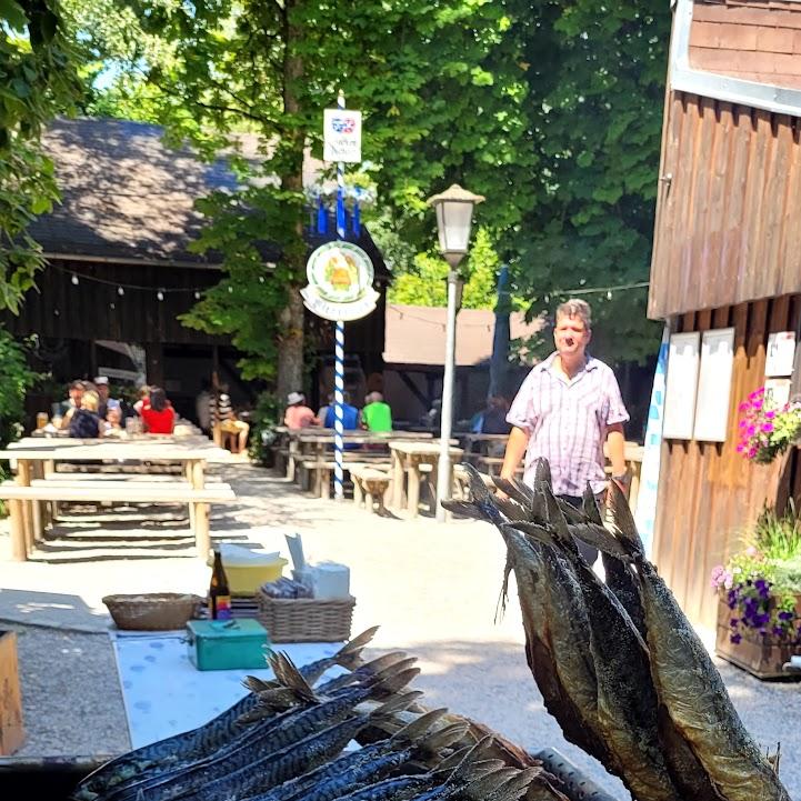 Restaurant "Steckerlfisch Charlie" in Garching bei München