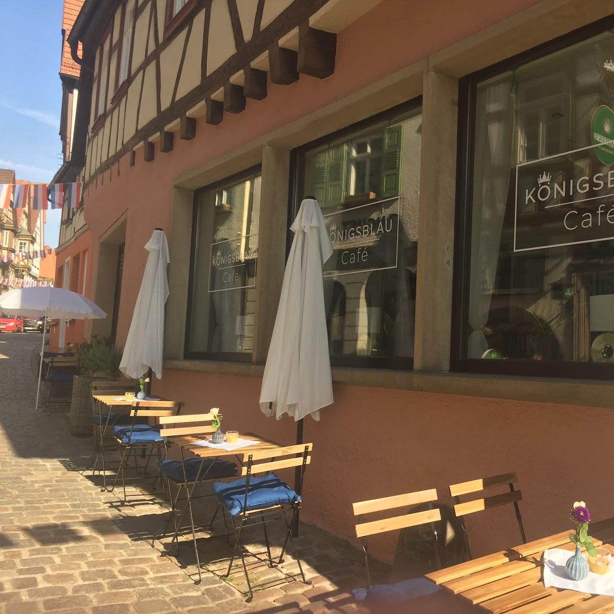 Restaurant "KÖNIGSBLAU Café" in Bad Wimpfen