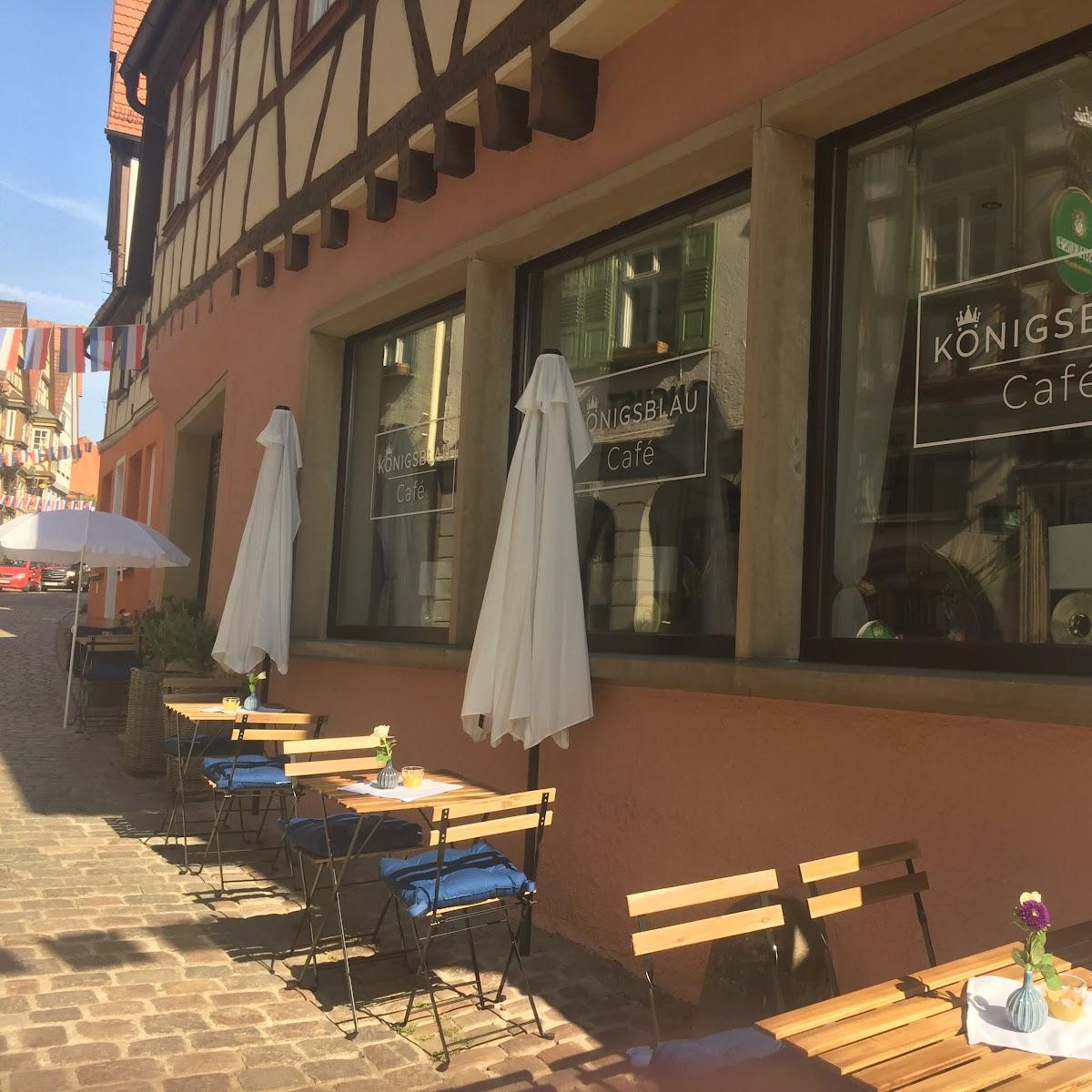 Restaurant "KÖNIGSBLAU Café" in Bad Wimpfen
