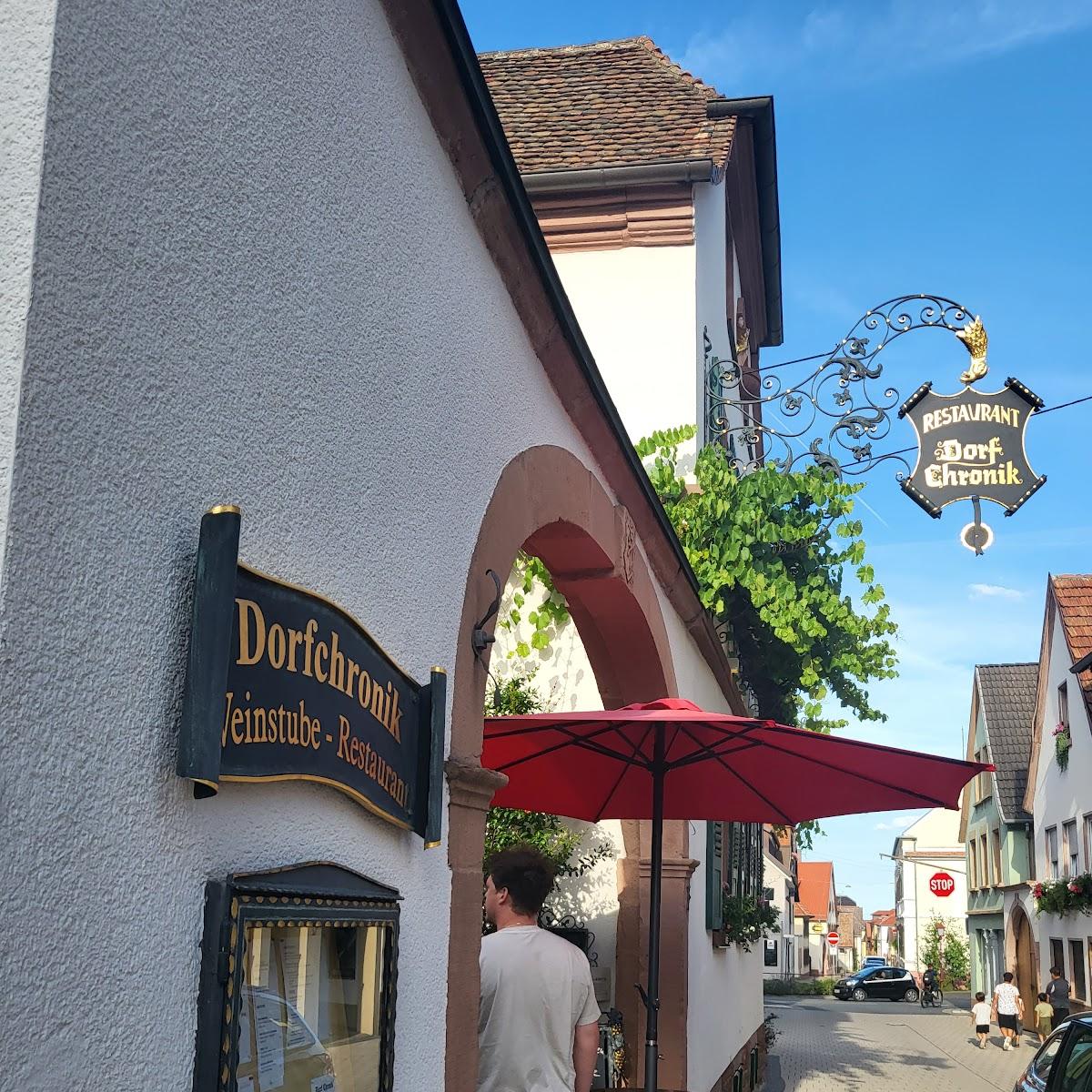 Restaurant "Restaurant Dorf Chronik" in Maikammer
