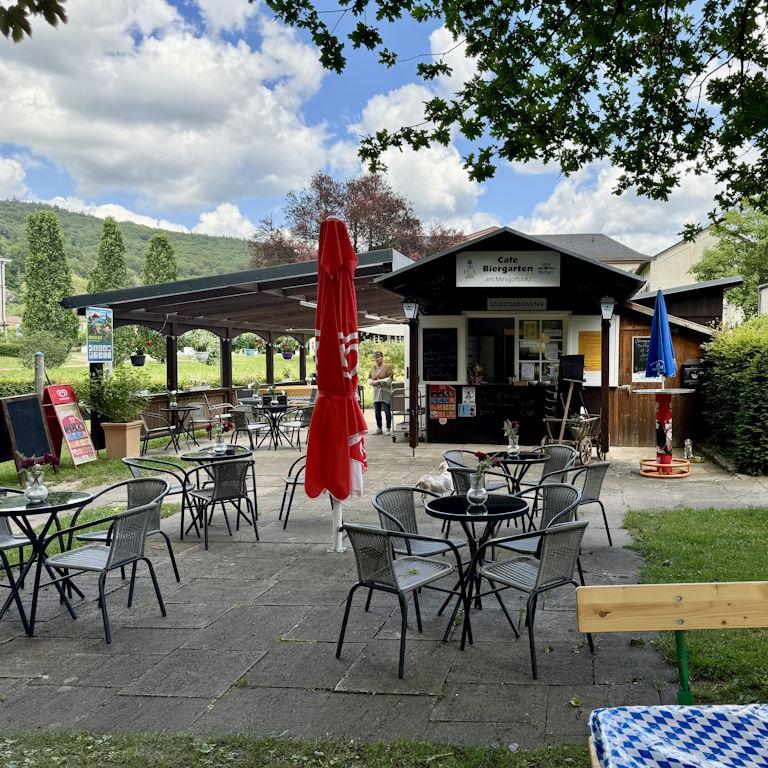 Restaurant "BIERGARTEN-CAFE AM MINIGOLFPLATZ" in Bad Brückenau