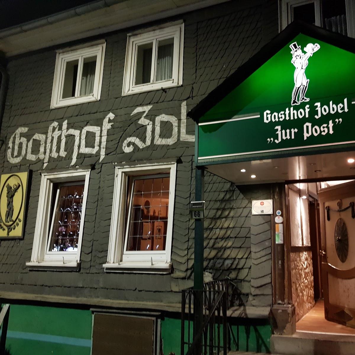 Restaurant "Zur Post Gasthof Zobel Besitzer A. Dörnen" in Iserlohn