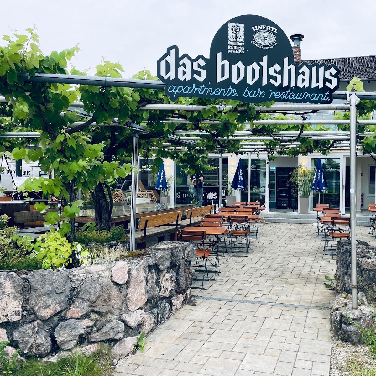 Restaurant "Das Bootshaus" in Seeon-Seebruck