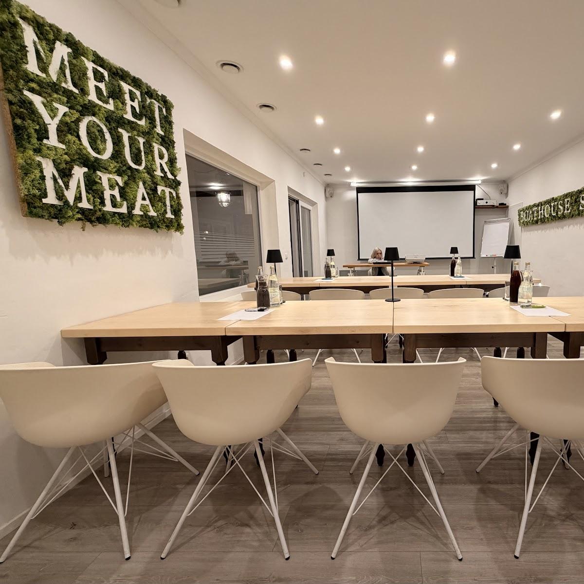 Restaurant "Das Bootshaus" in Seeon-Seebruck