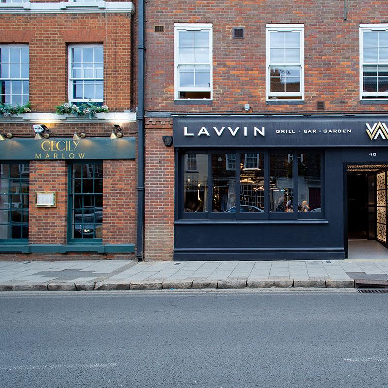 Restaurant "Lavvin" in Marlow