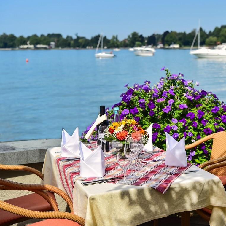Restaurant "Schlossrestaurant Wasserburg" in Wasserburg (Bodensee)