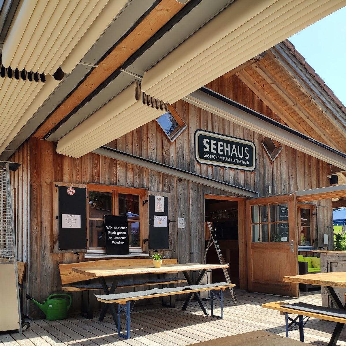 Restaurant "Seehaus - Gastronomie am Kletterwald Grüntensee" in Oy-Mittelberg