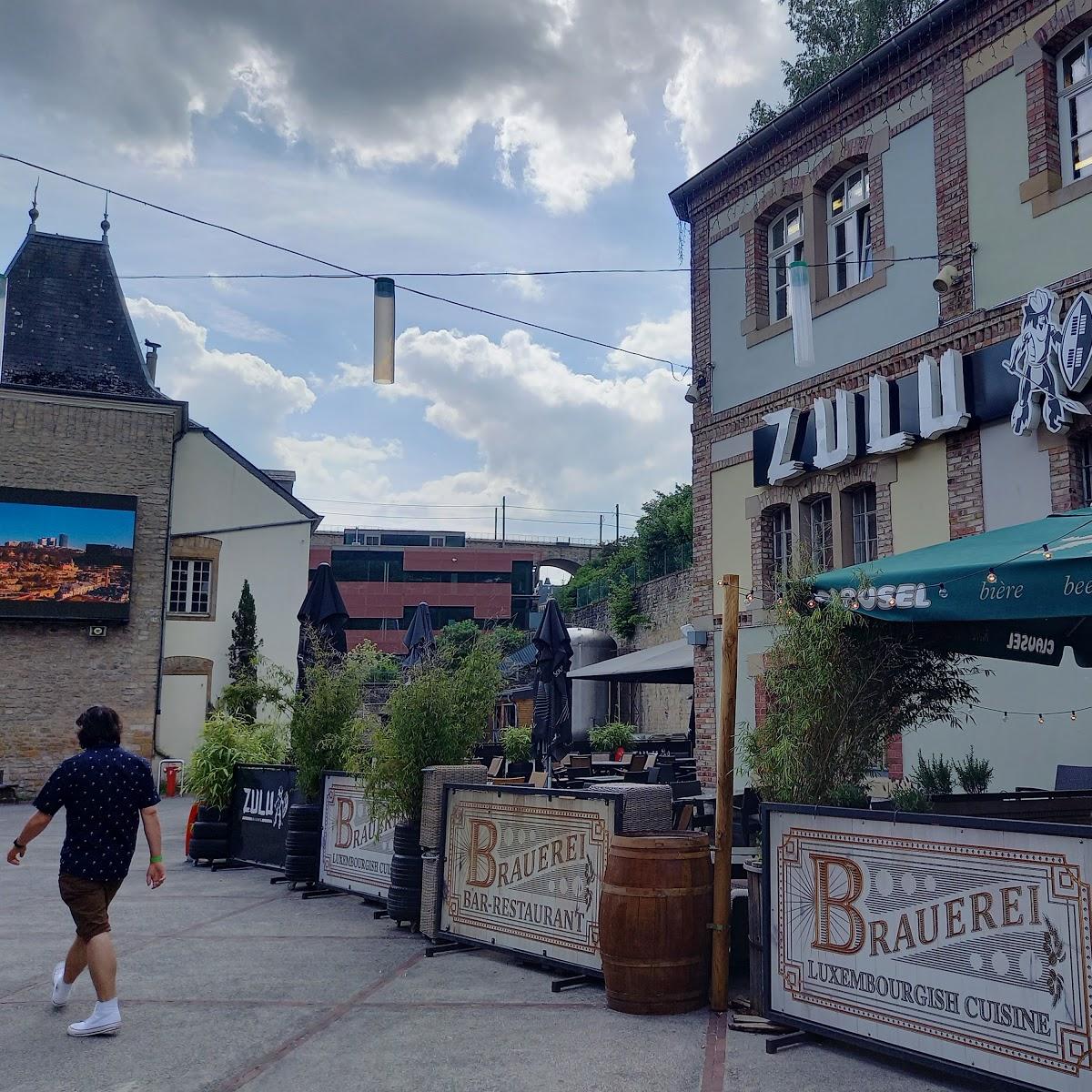 Restaurant "Les Rives de Clausen" in Lëtzebuerg