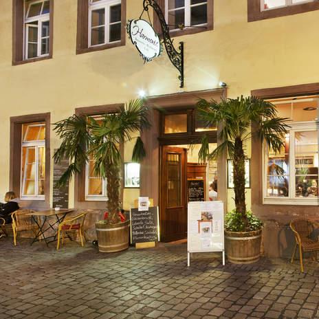 Restaurant "Harmonie Flammkuchenhaus Restaurant - Café - Bar - Eventkeller" in Freiburg im Breisgau