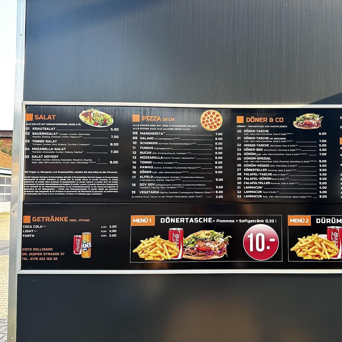 Restaurant "Mali’s Döner" in Delligsen