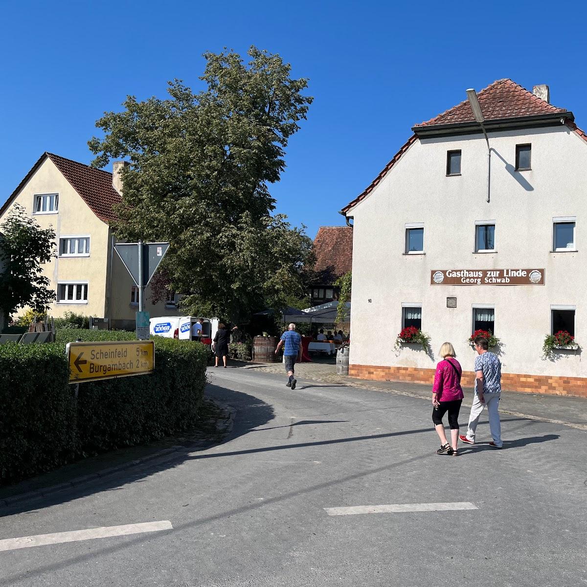 Restaurant "Gasthaus Zur Linde George Schwab" in Oberscheinfeld