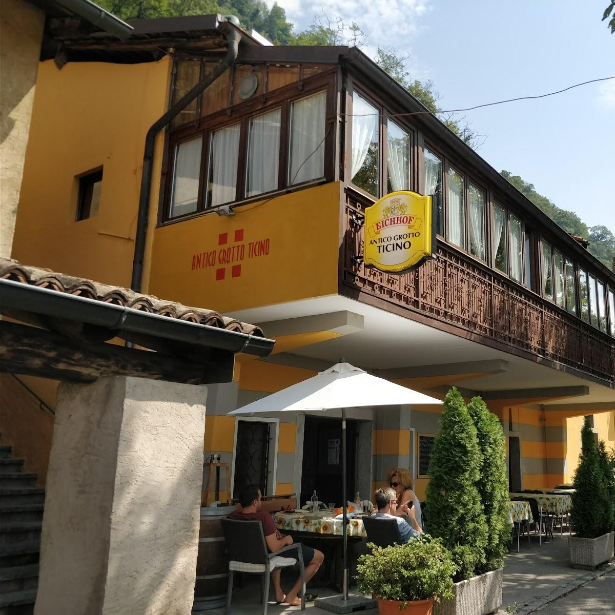 Restaurant "Antico Grotto Ticino" in Mendrisio
