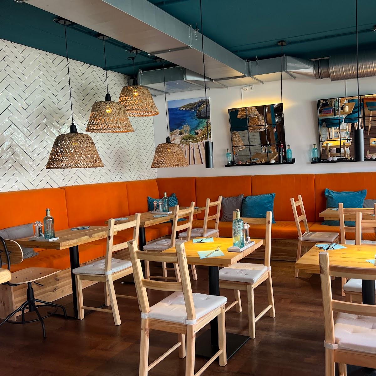 Restaurant "Mareblu Ristorante" in Timmendorfer Strand