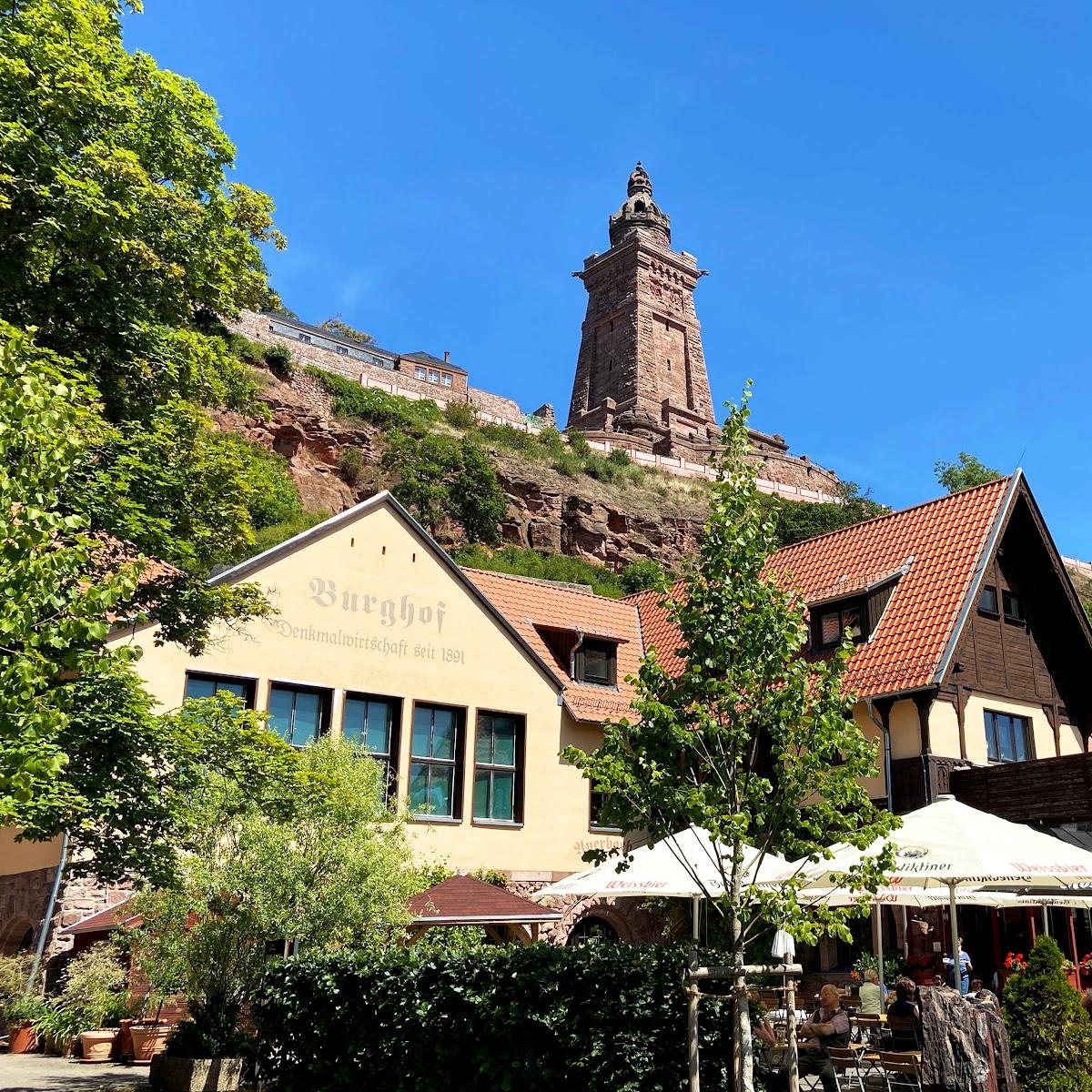 Restaurant "Burghof Kyffhäuser" in Kyffhäuserland