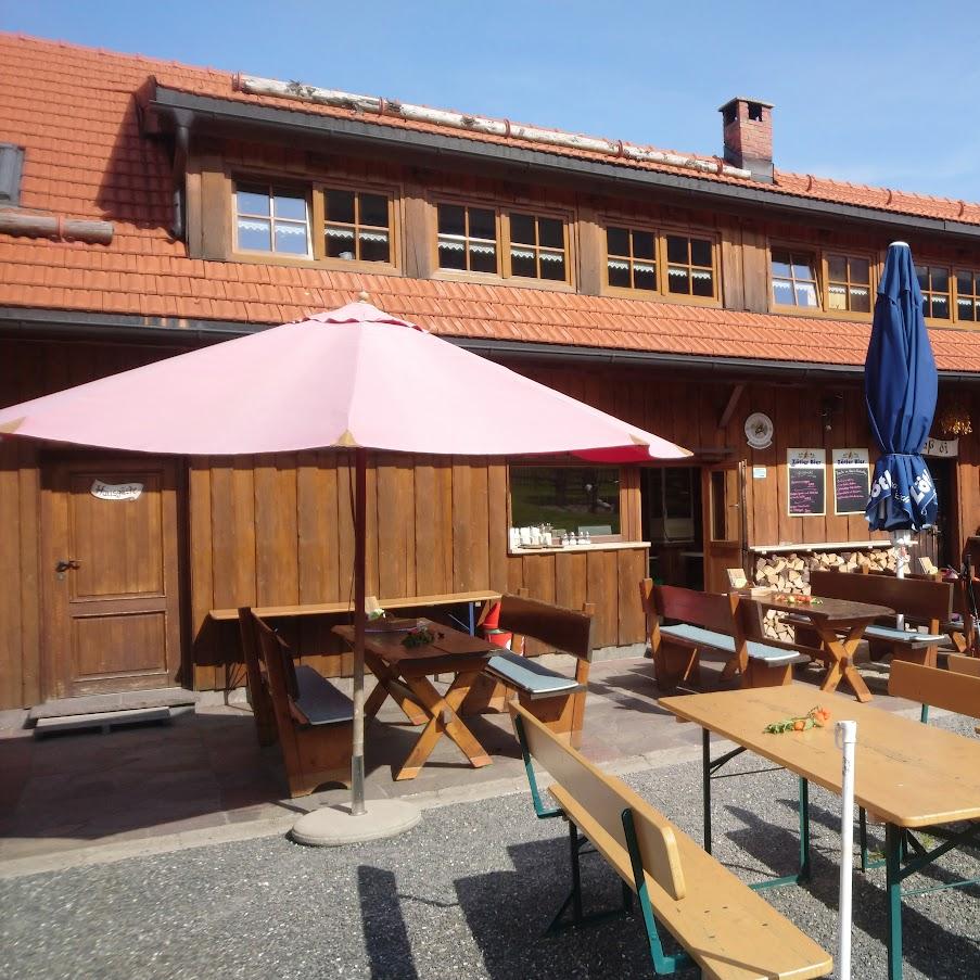 Restaurant "Höfle Alp" in Rettenberg