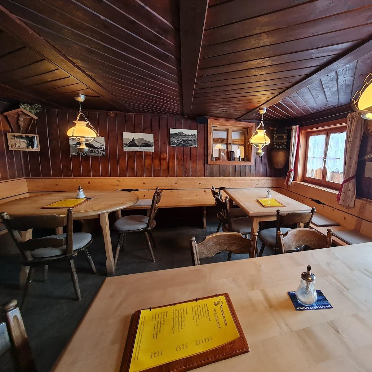 Restaurant "Gundalpe Oberjoch" in Bad Hindelang