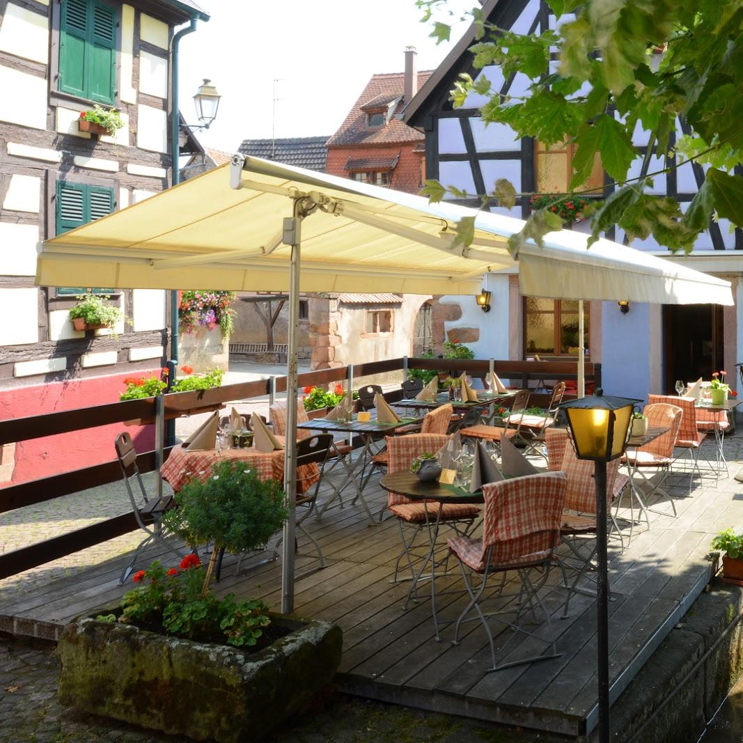 Restaurant "Auberge des Lavandières" in Bergheim