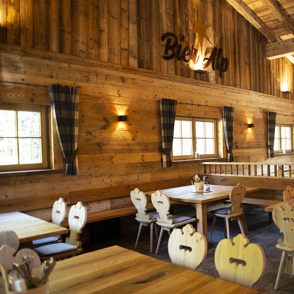 Restaurant "BierAlp" in Rettenberg
