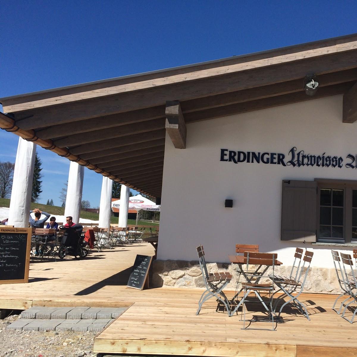 Restaurant "Erdinger-Urweisse-Alp" in  Hindelang