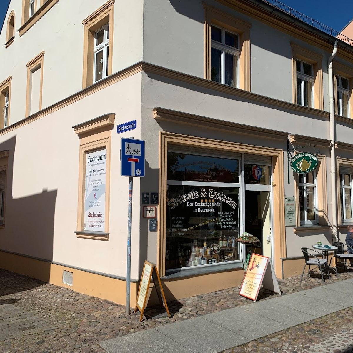 Restaurant "Stehcafe & Teetraum" in Neuruppin