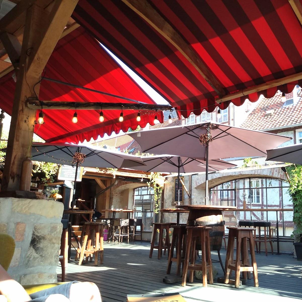 Restaurant "Ruinenromantik Kornmarkt 3 - Cafe, Biergarten, Bistro" in Quedlinburg