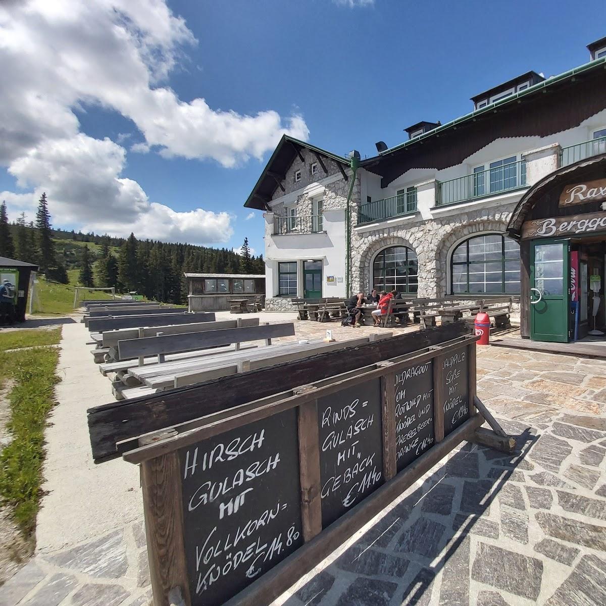 Restaurant "Raxalm-Berggasthof" in Kleinau