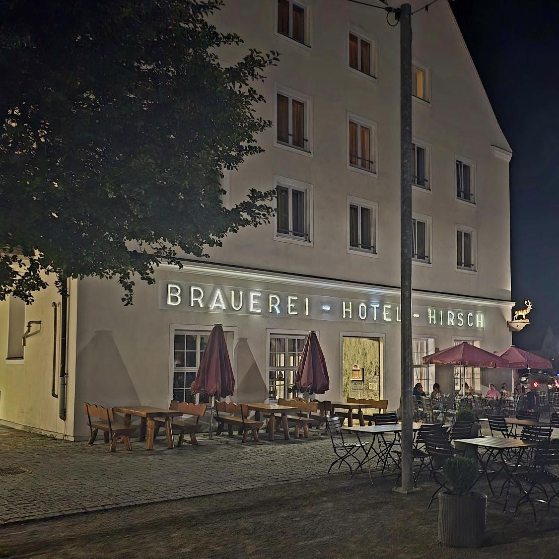Restaurant "Brauerei Restaurant Hirsch" in Ottobeuren