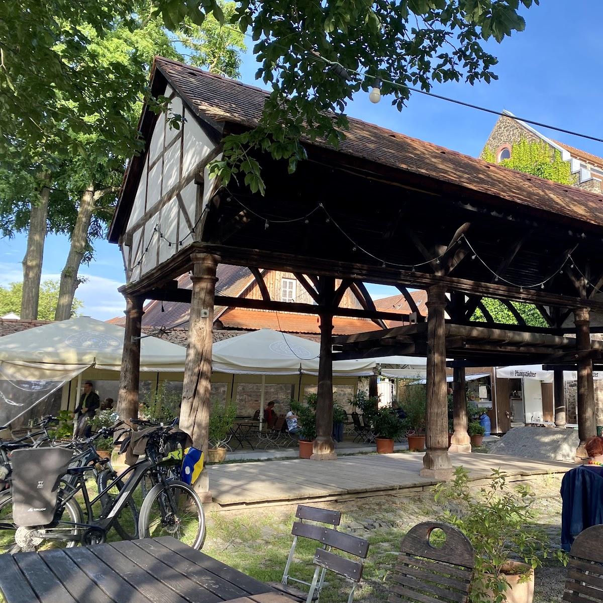 Restaurant "Cafégarten  Haus der Vereine  (Geibelsche Schmiede)" in Darmstadt