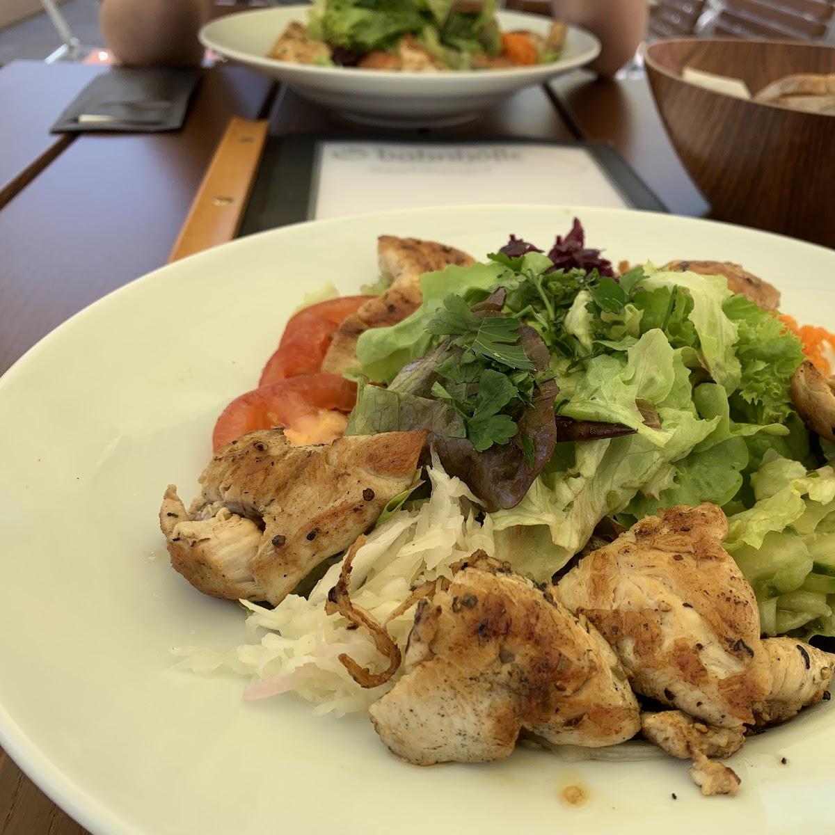 Restaurant "S´bahnhöfle Biergarten" in Ringsheim