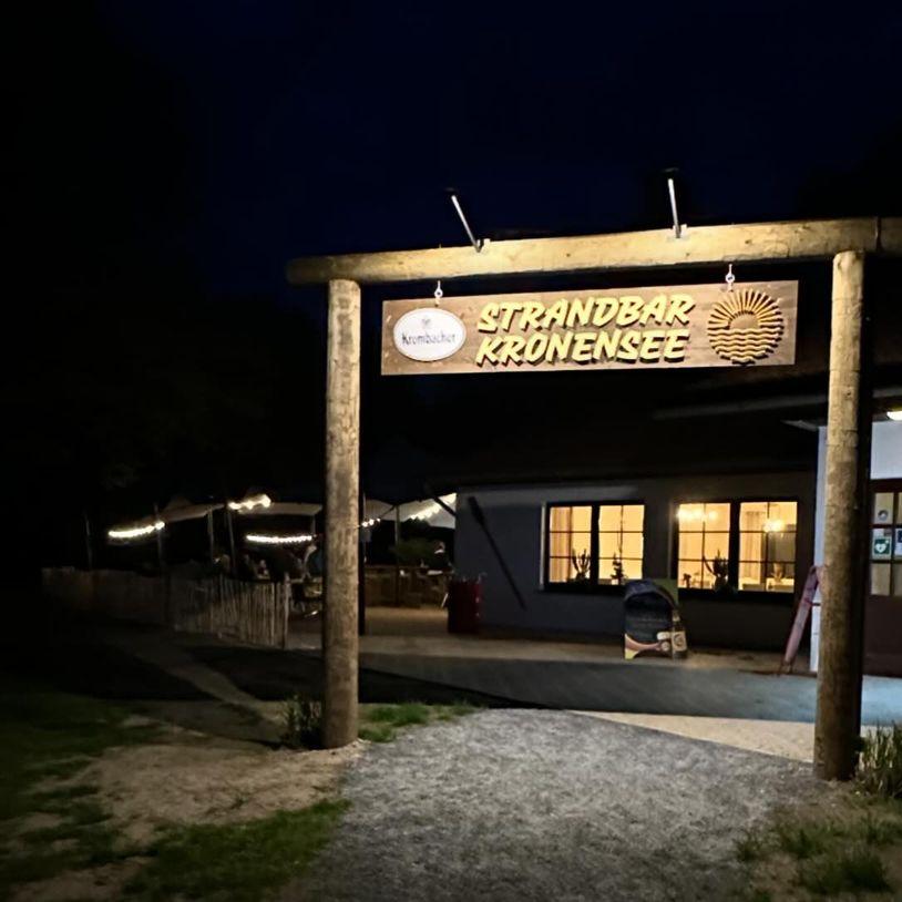 Restaurant "Strandbar Kronensee" in Ostercappeln