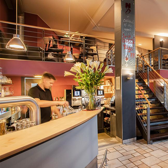 Restaurant "Café N-8" in Halle (Saale)