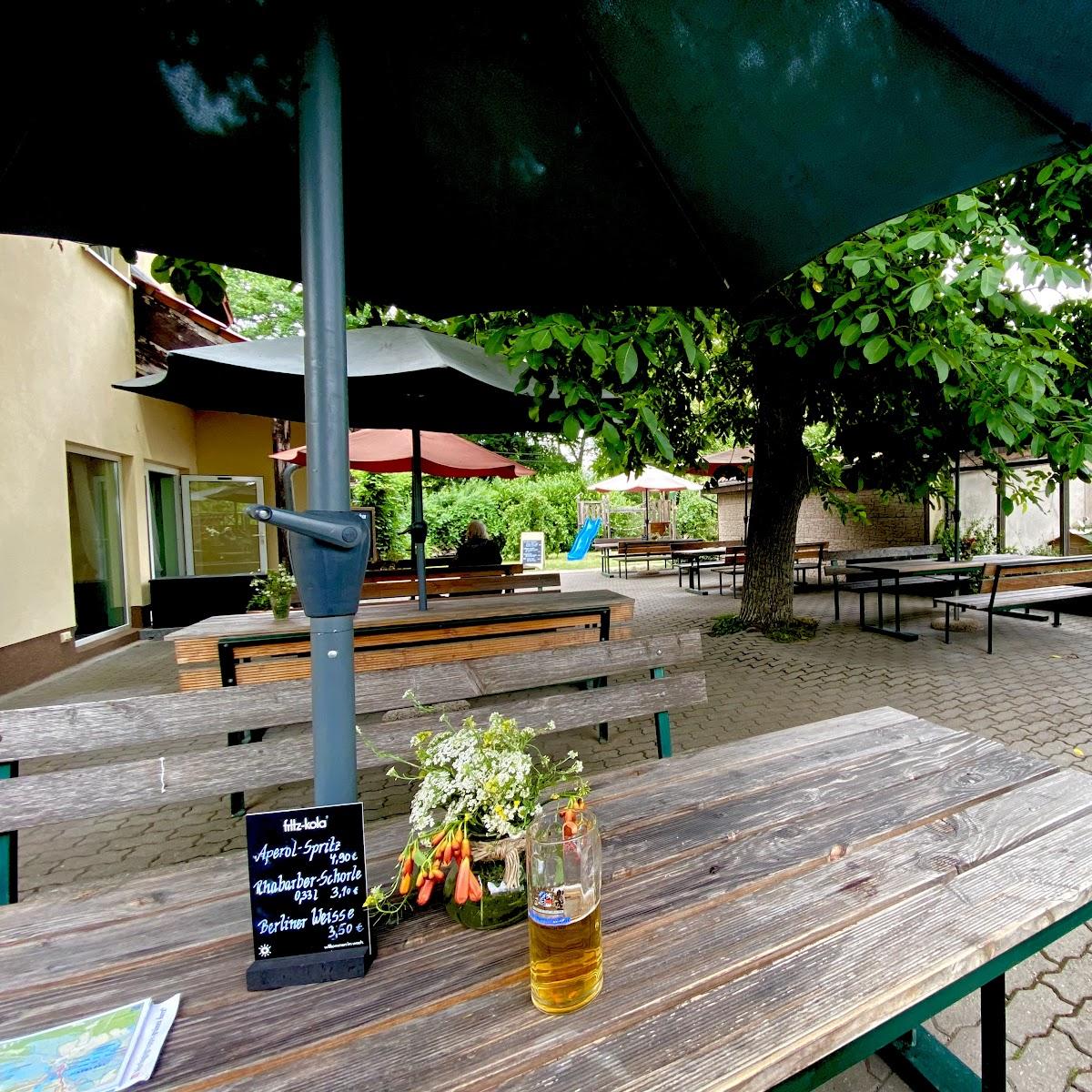 Restaurant "Zum Nussbaum - Erlebnishof Kützkow" in Havelsee