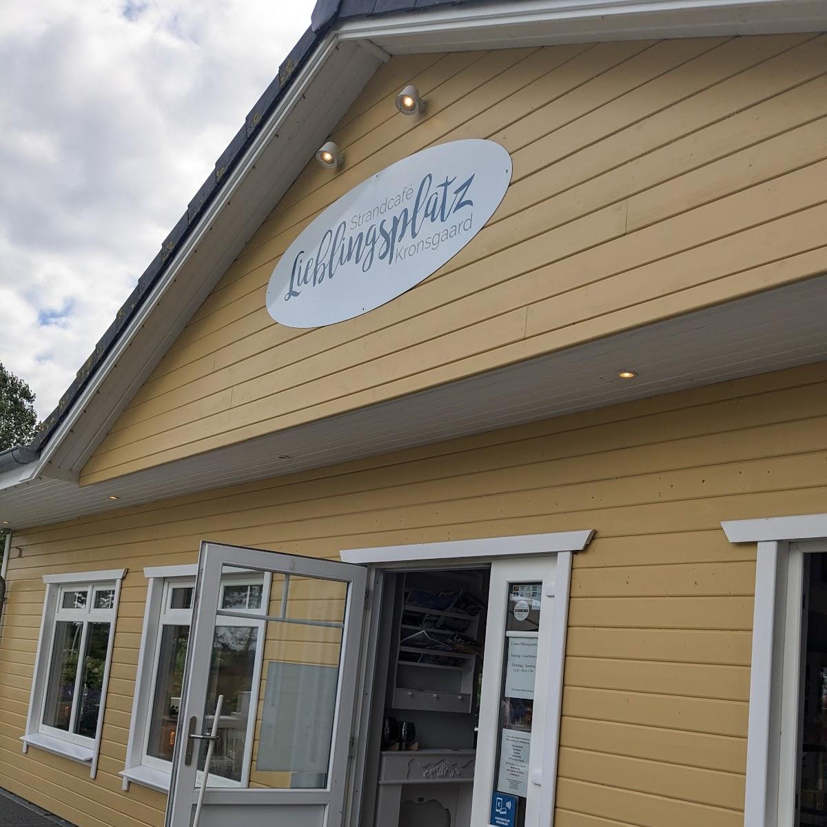 Restaurant "Strandcafe   Lieblingsplatz " in Kronsgaard