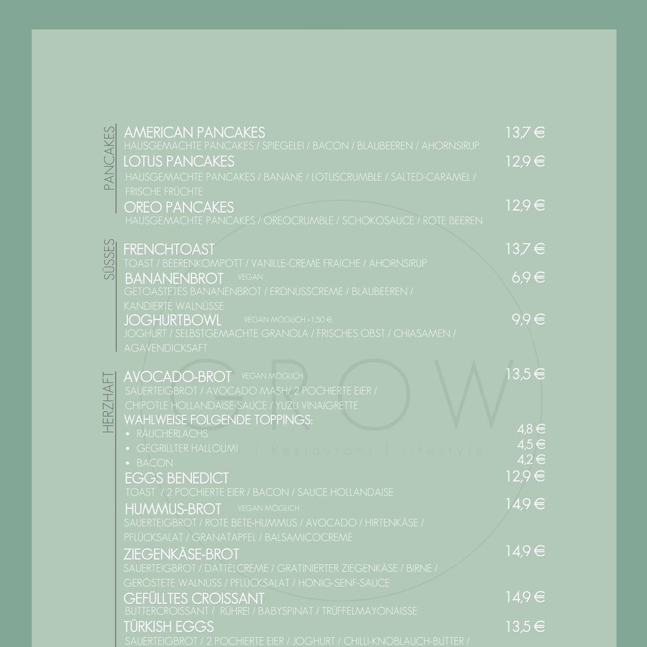 Restaurant "Grow Café Restaurant" in Neustadt an der Aisch