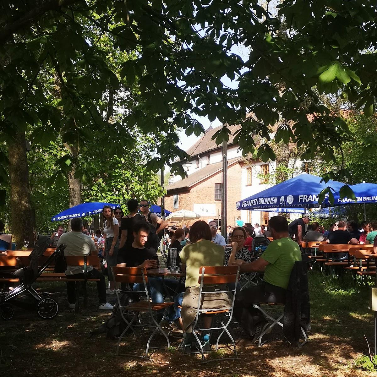 Restaurant "Hühnerstall Biergarten Kohlenmühle" in Neustadt an der Aisch