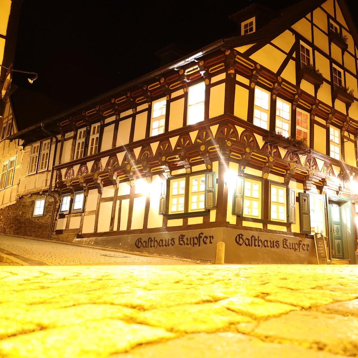 Restaurant "Gasthaus Kupfer" in Südharz