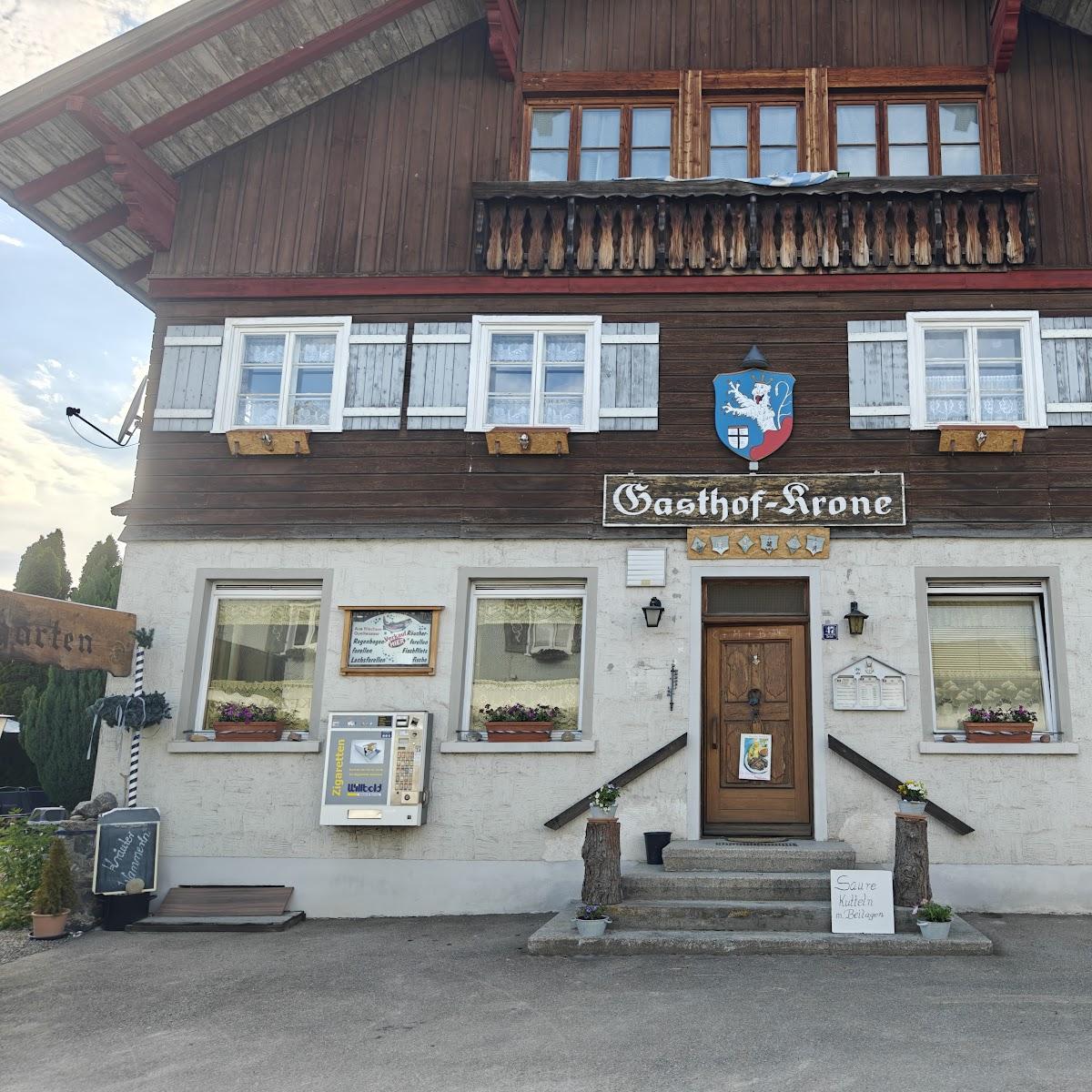 Restaurant "Gasthof Krone" in Weiler-Simmerberg