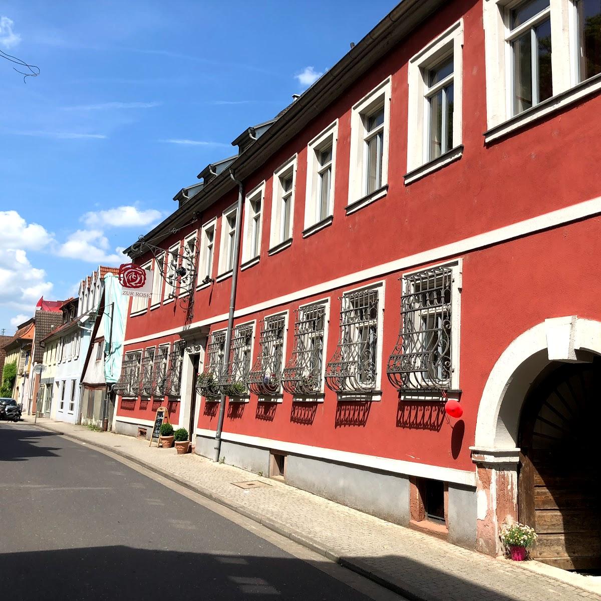 Restaurant "Zur Rose" in Zell am Main