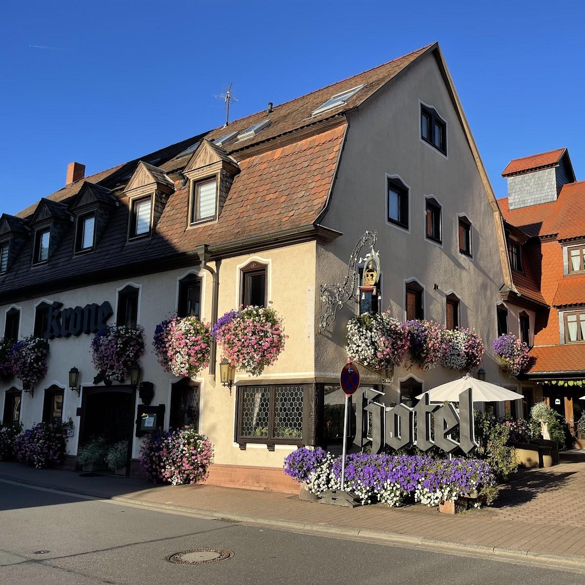 Restaurant "Zur Krone" in Laudenbach