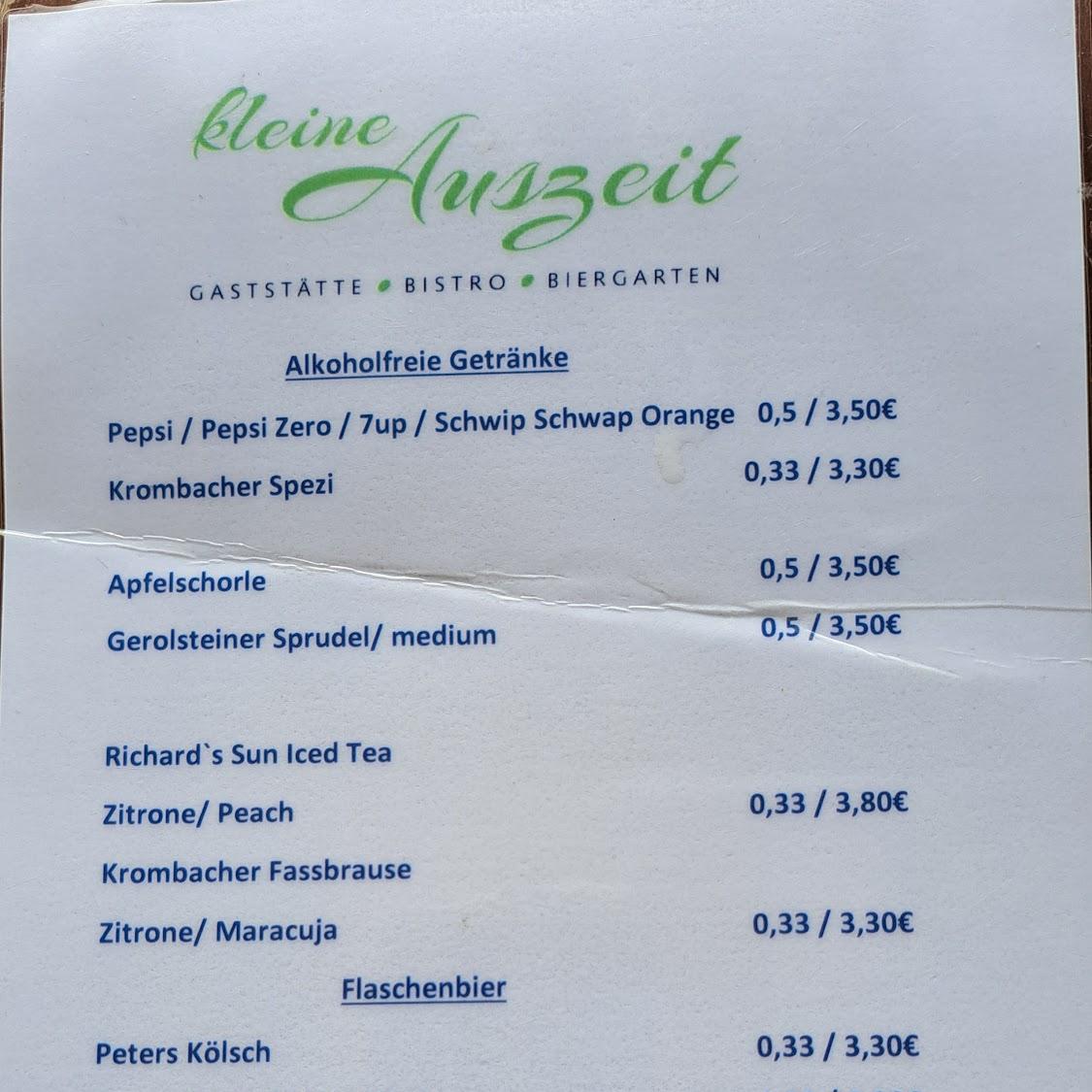 Restaurant "Kleine Auszeit" in Gummersbach