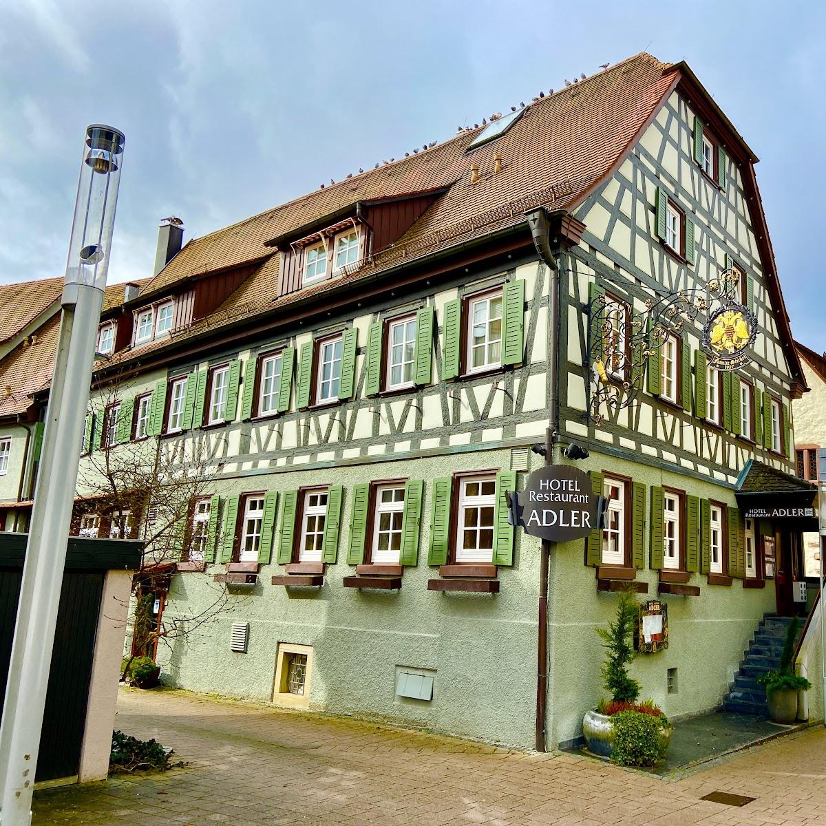 Restaurant "Hotel Restaurant Adler" in Nagold