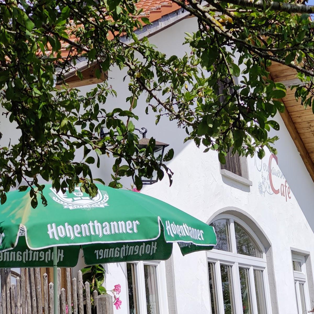 Restaurant "Bergbauerncafe Weinberg Inhaberin Elfriede Fränzl" in Taufkirchen (Vils)