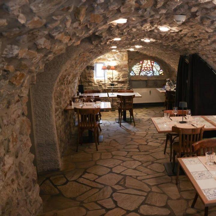 Restaurant "Wäistuff a Possen" in Schengen