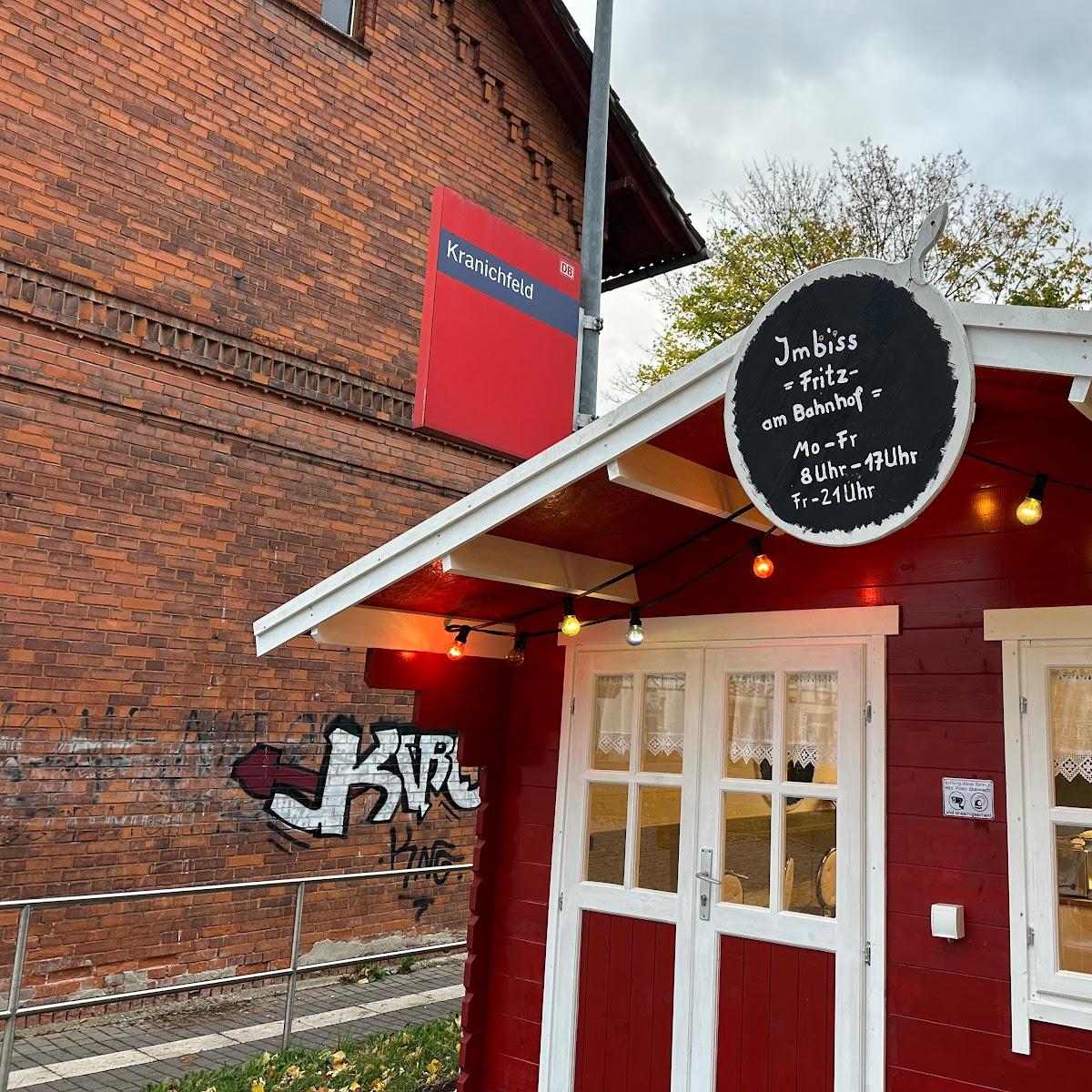 Restaurant "FRITZ - Am Bahnhof" in Kranichfeld
