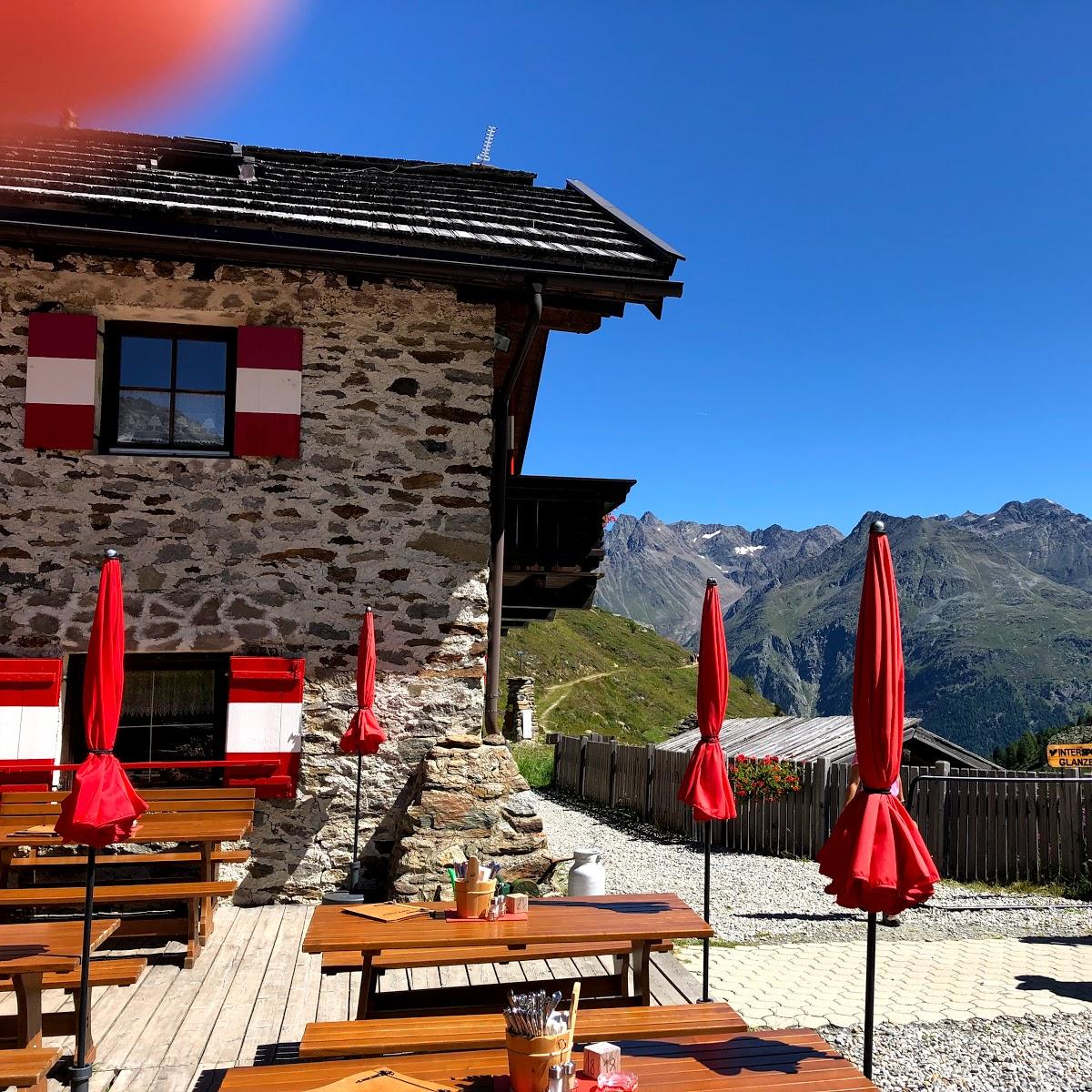 Restaurant "Rettenbachalm" in Sölden