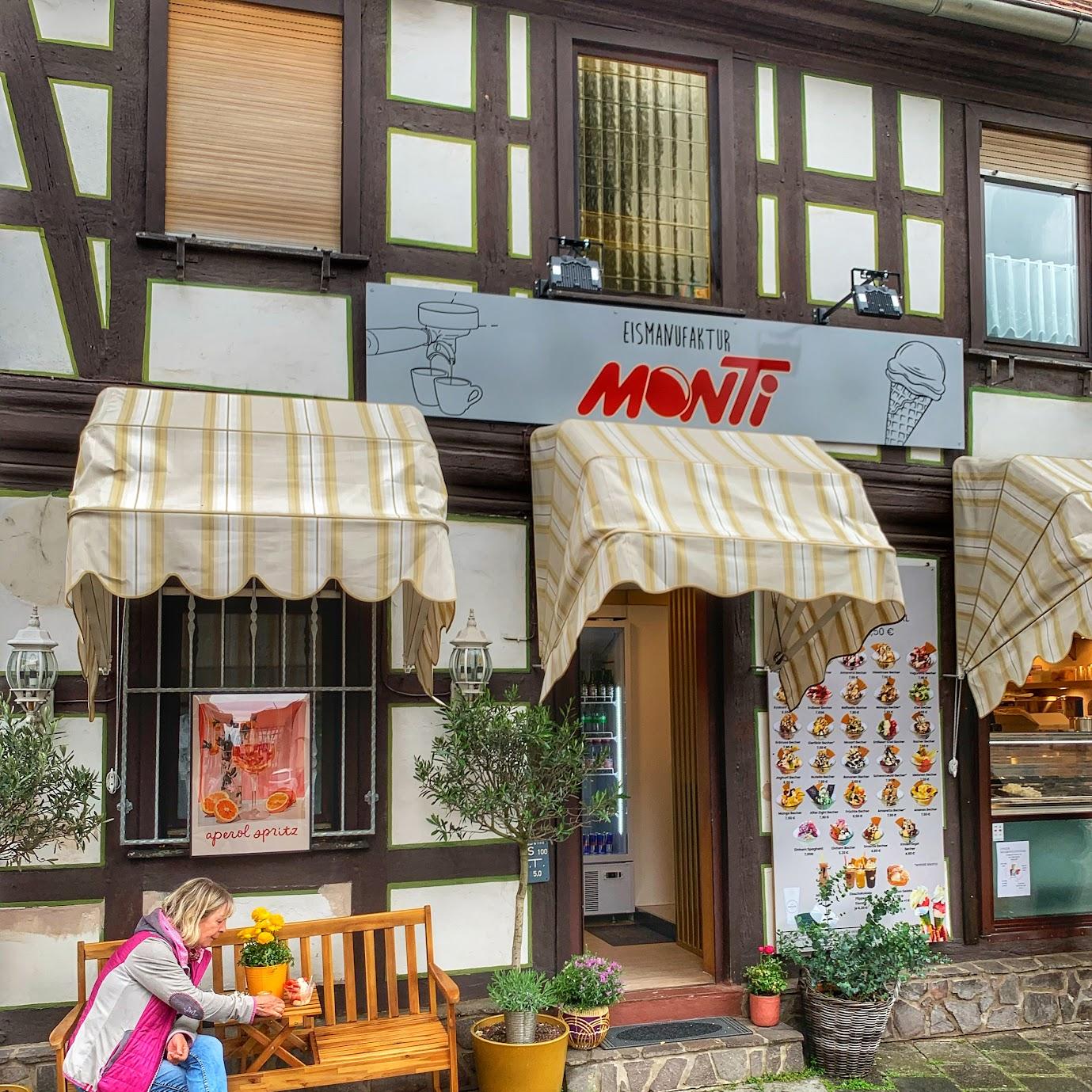 Restaurant "Eiscafé Monti" in Bruchköbel