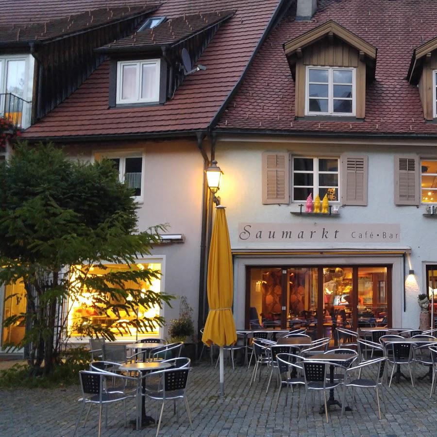 Restaurant "Saumarkt Café" in Wangen im Allgäu