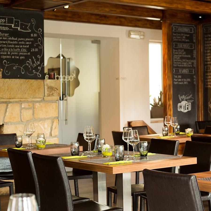 Restaurant "Bistro Brasserie Koeppchen" in Wormeldingen