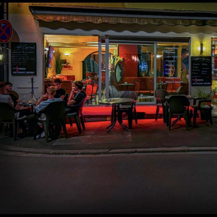 Restaurant "Café Esmad" in Bad Königshofen im Grabfeld